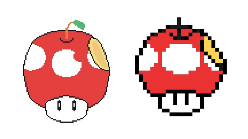 Iphoneでドット絵を作るなら Haruto Apple Fan Note