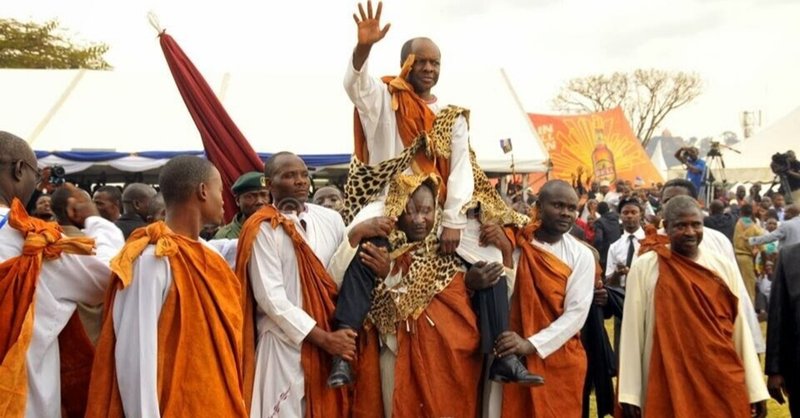 ウガンダのルブゴ バーククロス 樹皮布 ナントンゴ Note