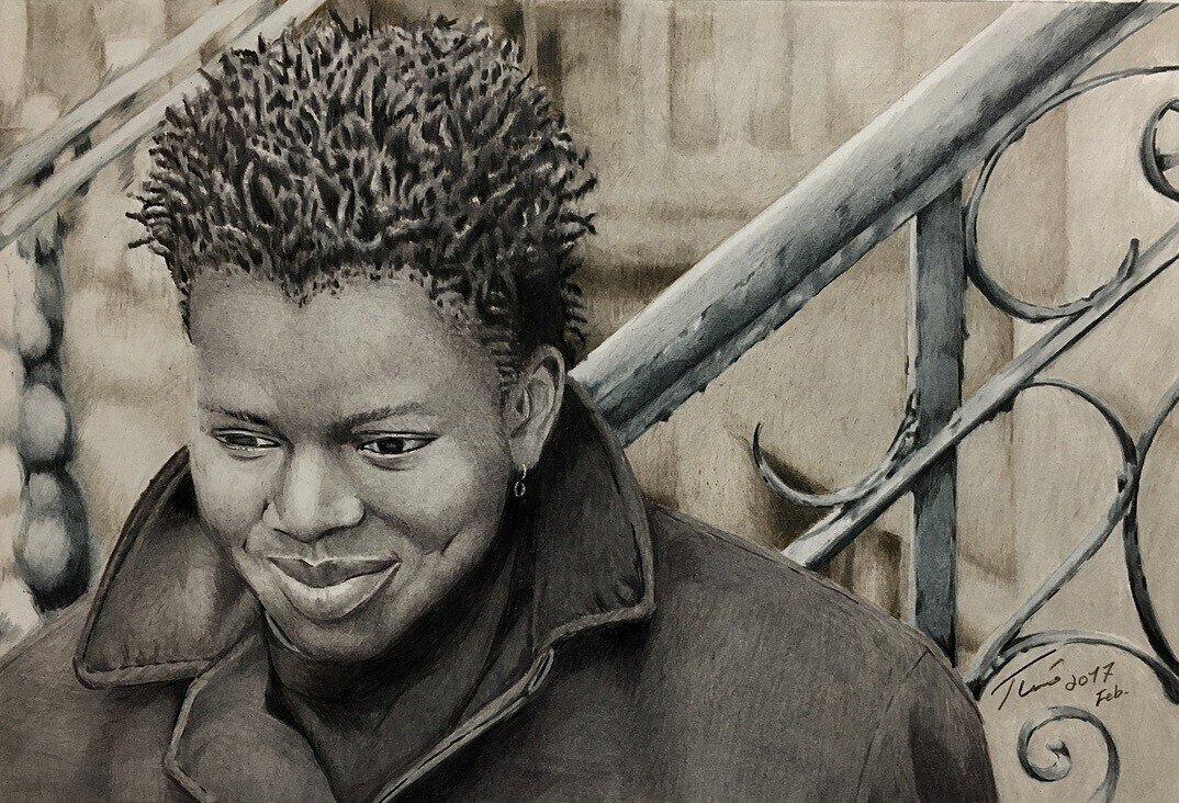 色鉛筆で描くMonochromeの世界｜Takeshi Tocoro