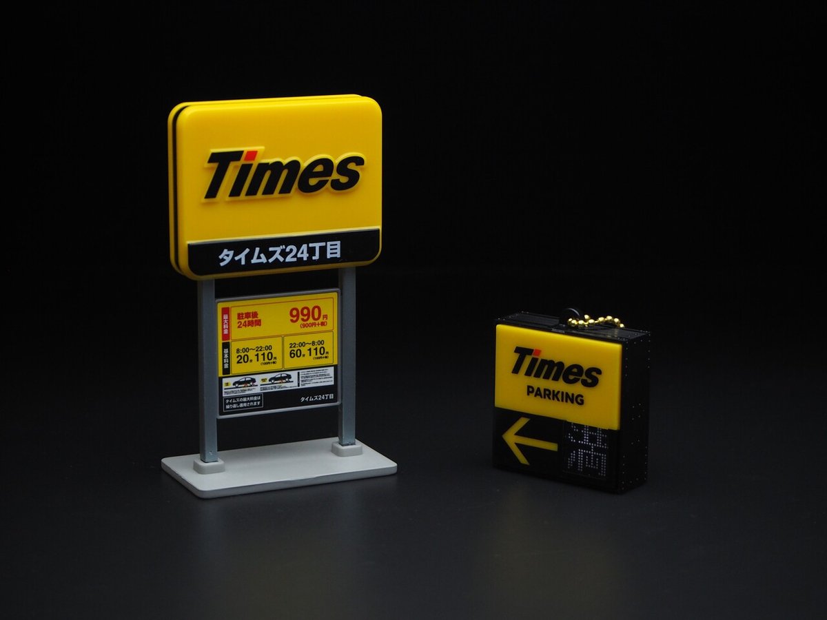 タイムズパーキングガチャから考えるプラモやミニチュアの