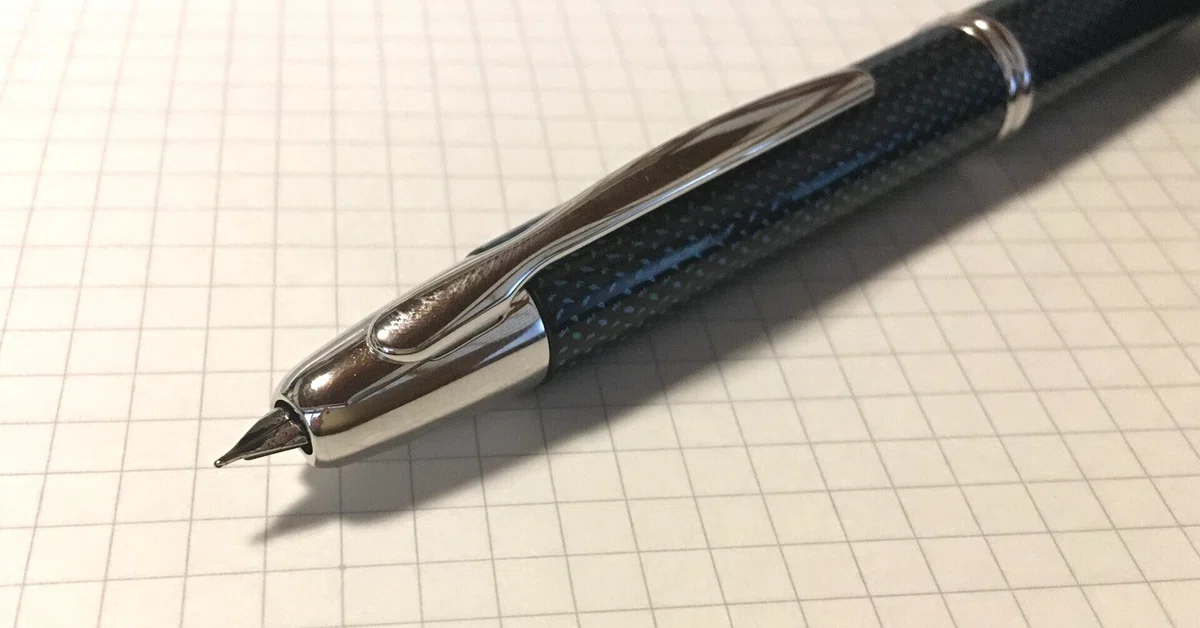 美品】パイロット PILOT キャップレス万年筆 よかっ マットブラック fニブ