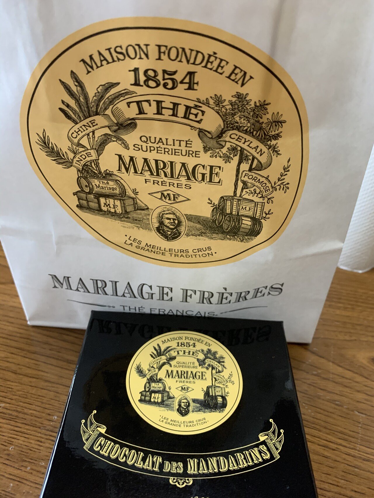 チョコ チョコ 美味しいチョコレート 念願のマルコポーロの紅茶味のミルクチョコ マリアージュ ちゃくろ Note