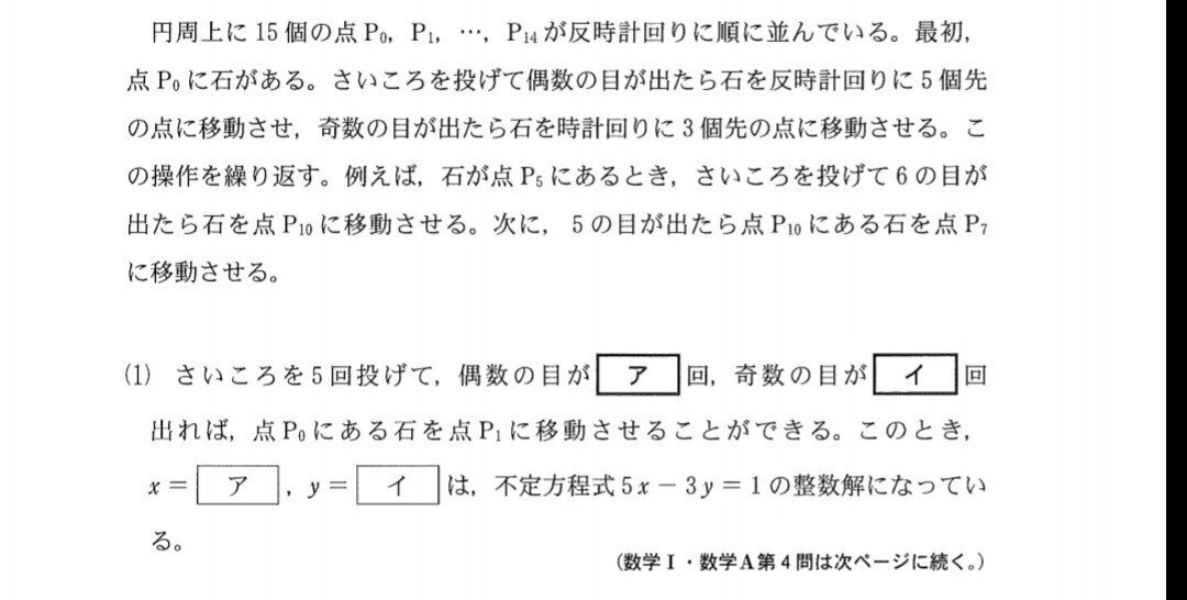 共テ解説 第４問の解説 整数の性質 数学 A Aで学びたい高校のnote塾 Note