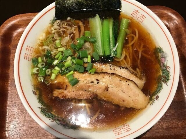 ほうきぼし　東京醤油ラーメン 680円