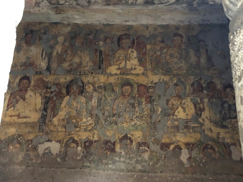 アジャンター石窟　壁画②