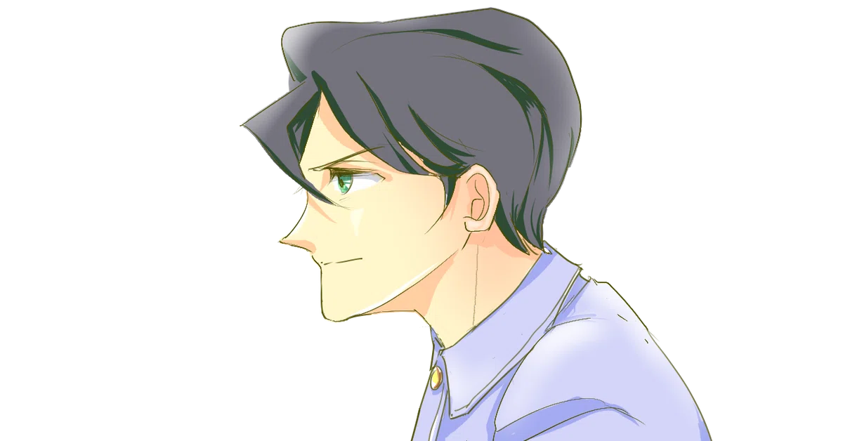 横顔2シャツ