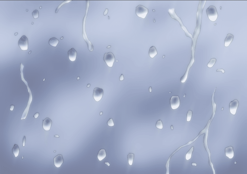 水滴 窓にしたたる雨の描き方 エフェクトの描き方のオススメ本で実践 ねむ Note
