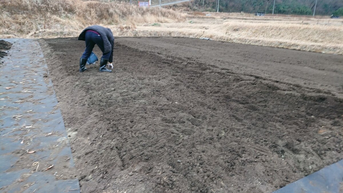 土の塊広い