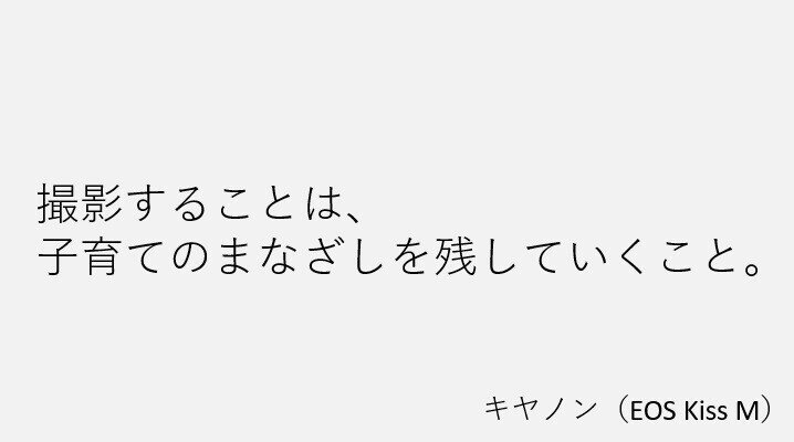 キヤノン(EOS Kiss M)②