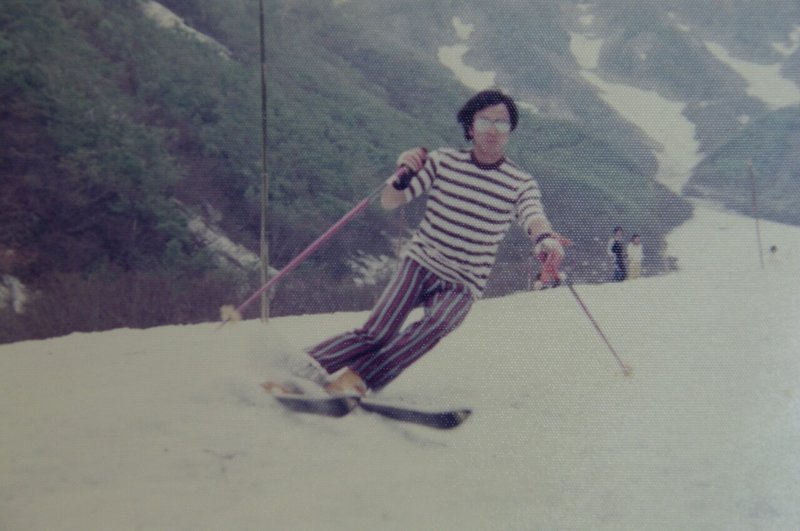 ２６歳谷川岳マチガ沢春スキー