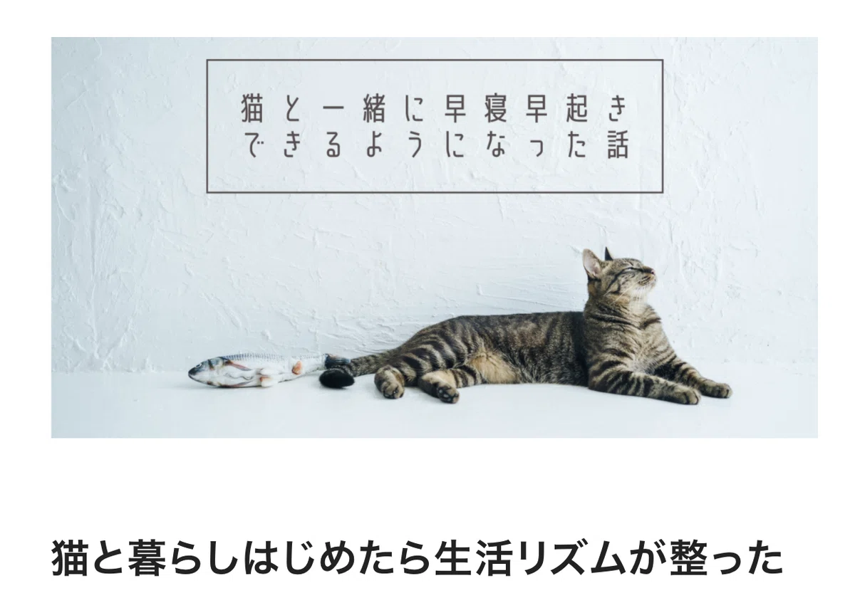 見出し画像にタイトルの補足情報を入れた例