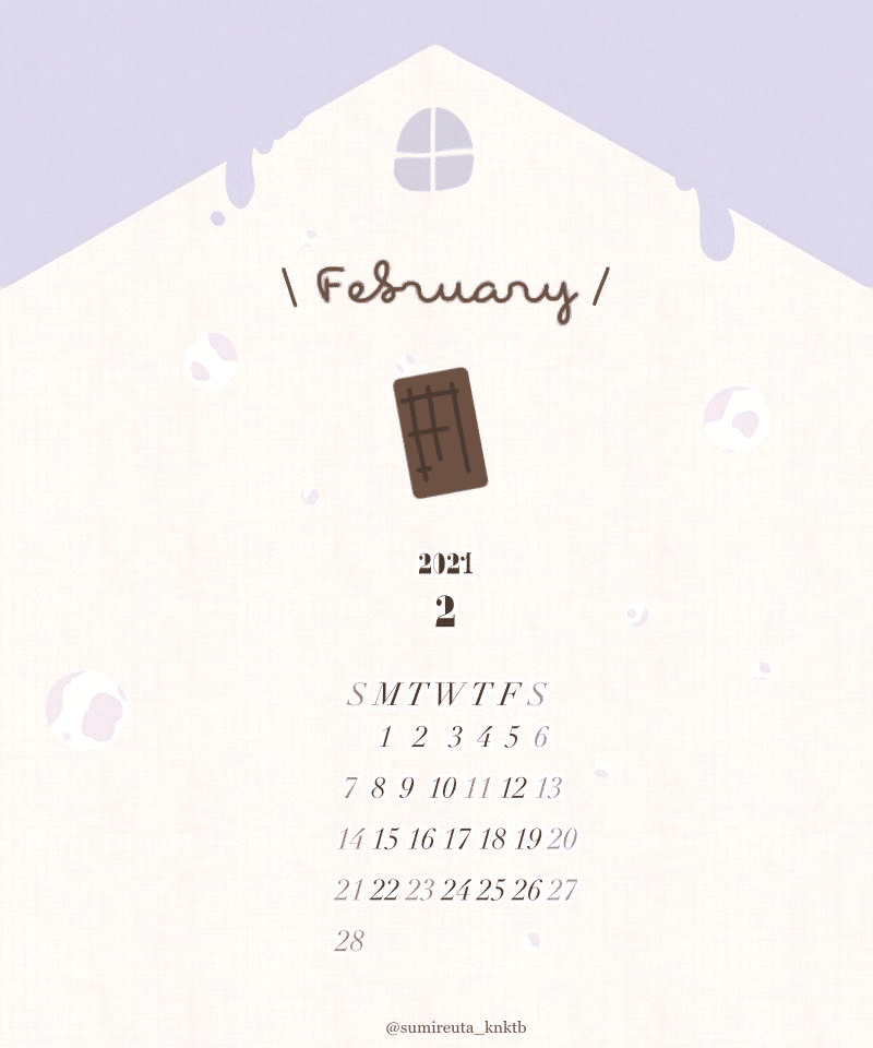2月の壁紙カレンダー配布𓈒𓏸 菫詩 菫詩 Note 2月の壁紙カレンダー配布𓈒𓏸 菫詩 菫詩 Note
