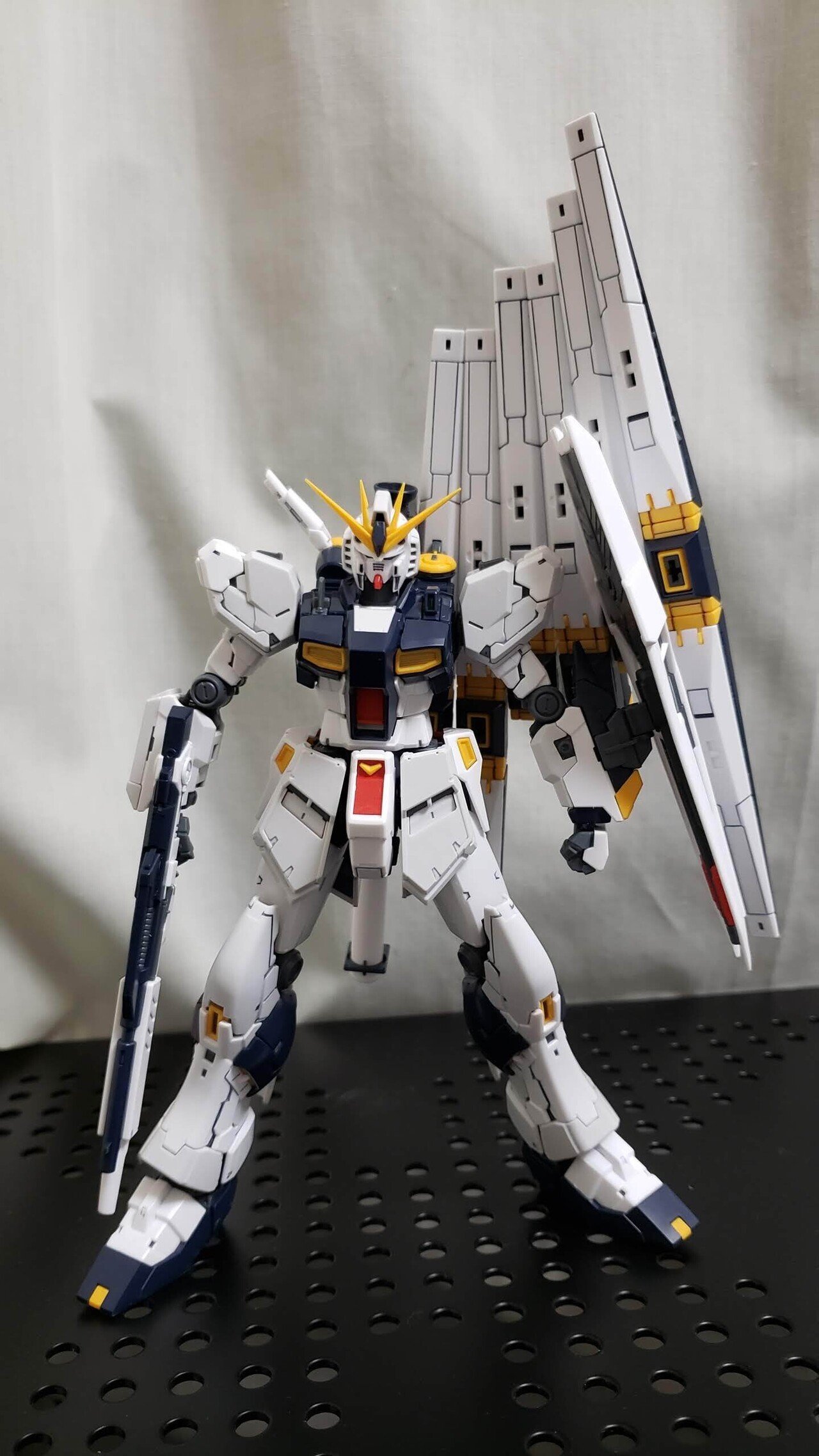 【保証書付】 RG νガンダム制作日記②【スミ入れ】｜takoyaki_pa RX-93 1/144 ロボット