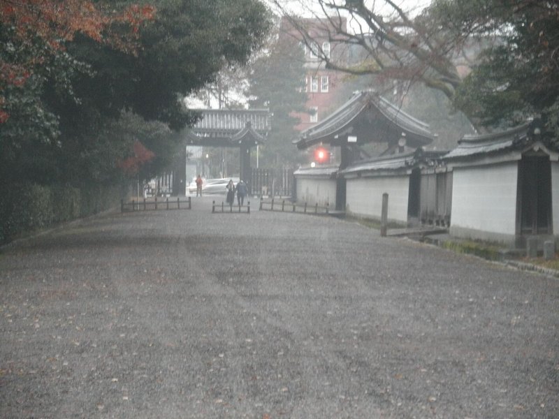 近衛政所邸西通り