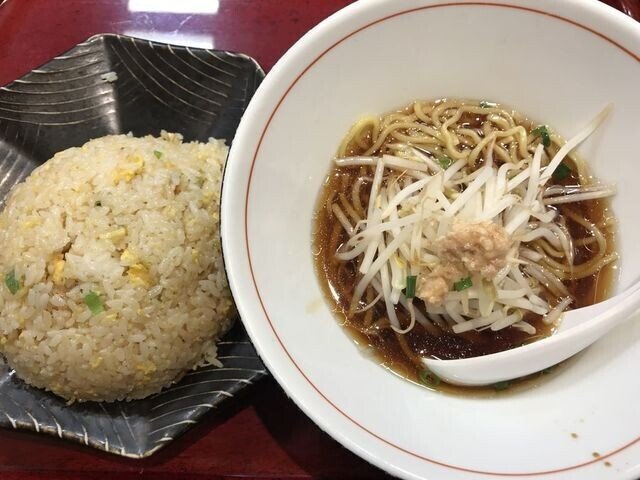 炒飯 ミニらぁ麺セット 500円 By 波乗りジョニー 19 02 12 らースマ Note