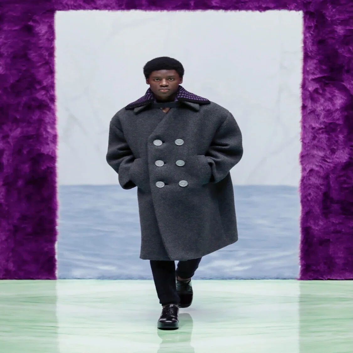 prada プラダ 21aw Pコート ラフシモンズ コレクションレポート】PRADA 21AW メンズ｜Hayato