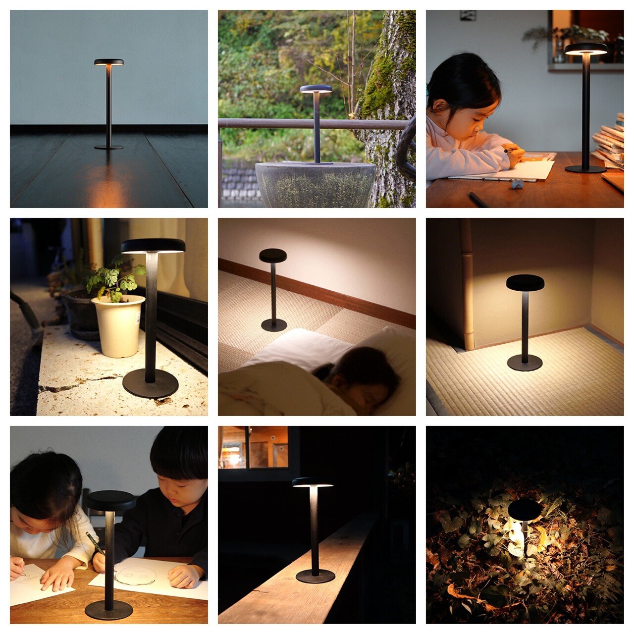 ひとときの居場所を作る。（テーブルランプ ICHI デザインの