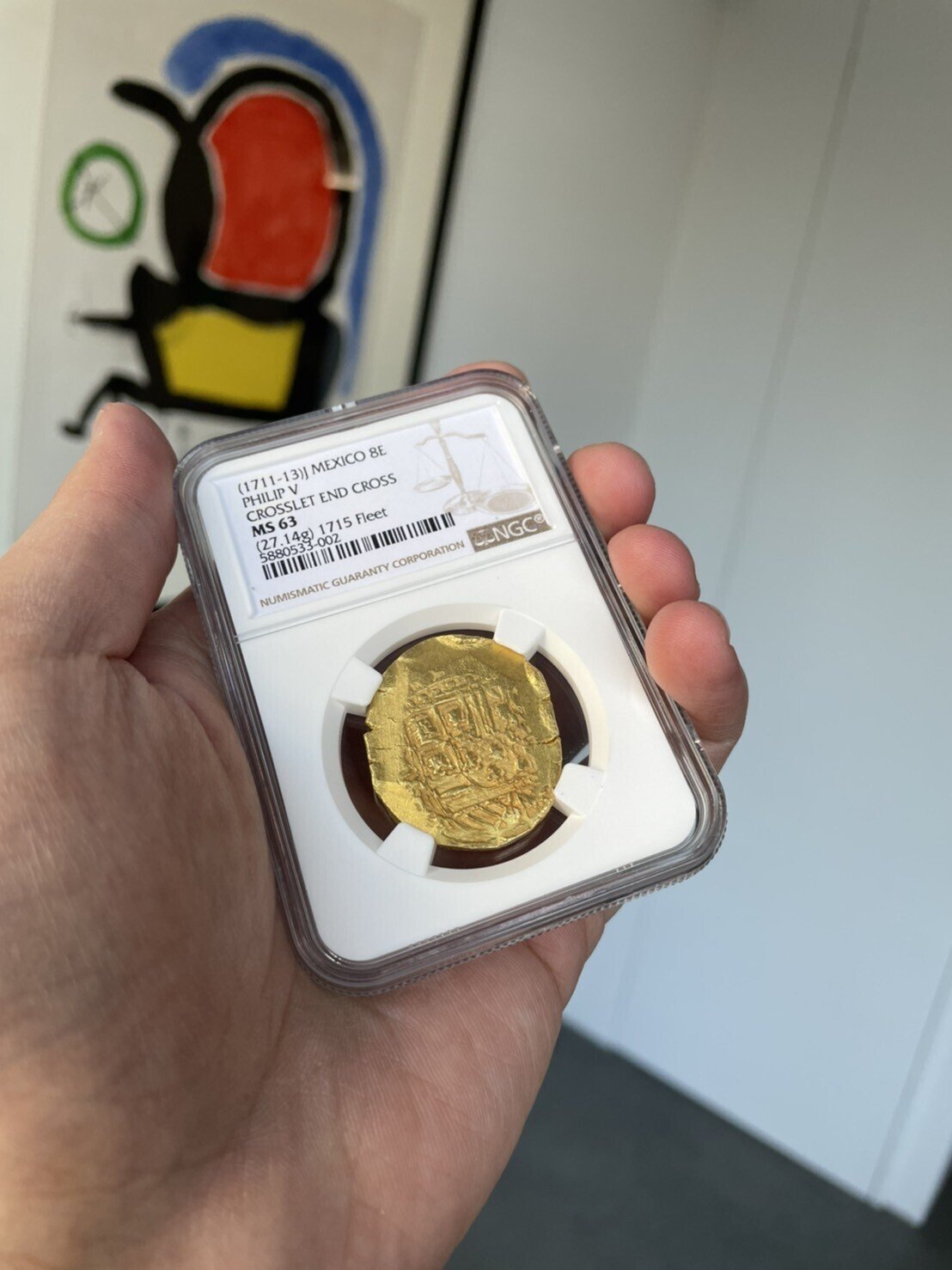 沈没船金貨” フェリペ5世 COBコイン完売御礼のご報告｜COCOIN.jp
