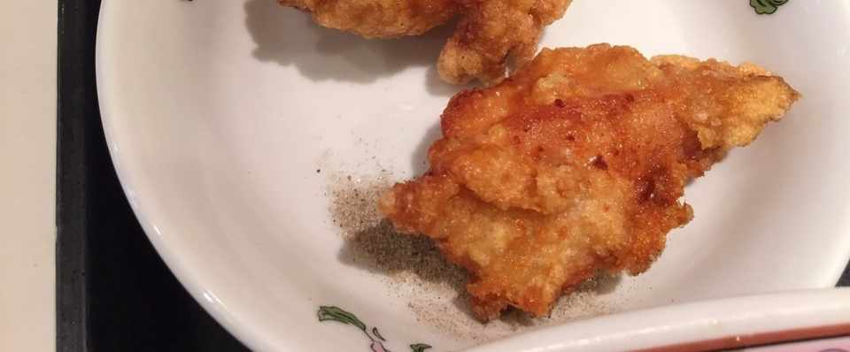 王将のランチでからあげ 王将 Takahiro Tamaoki Note