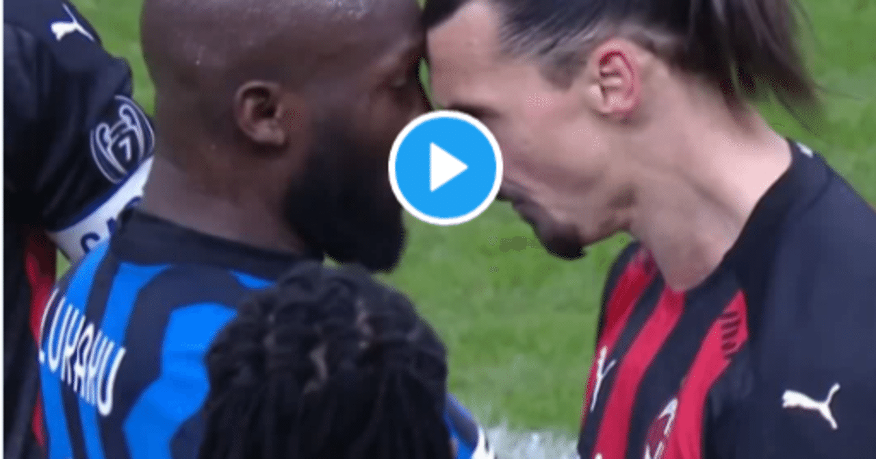 イブラヒモビッチ対ルカクのすさまじいクロス 巨人の間で火花が飛んだ Ratnabukansih Note