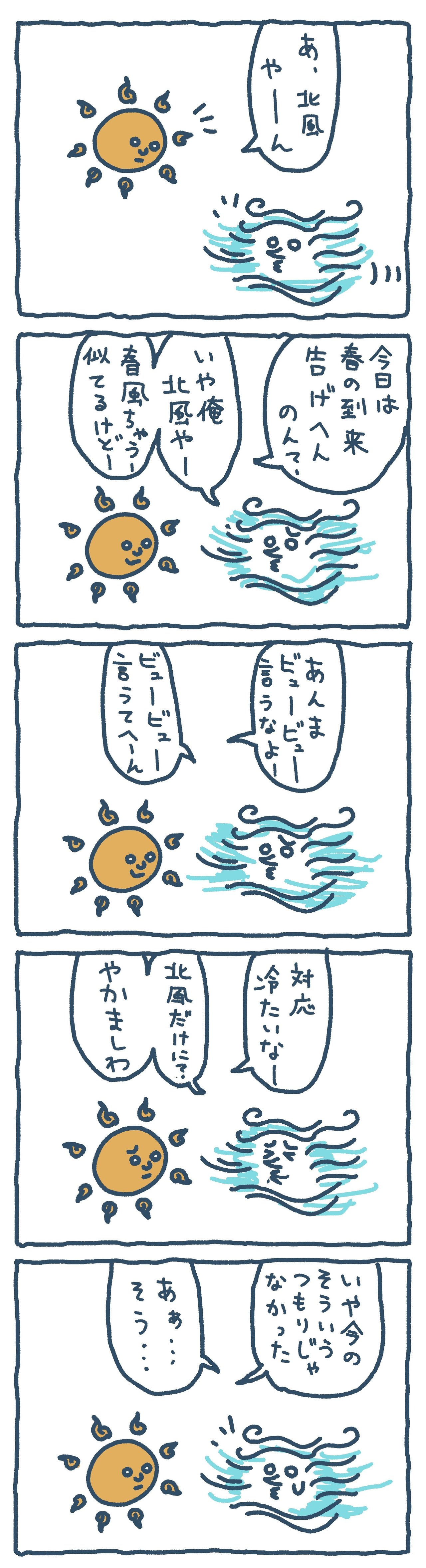 北風いじり