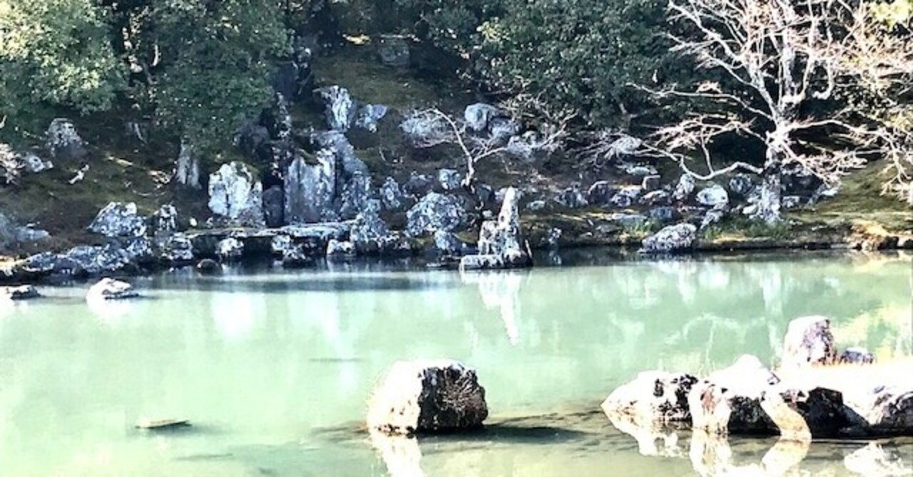 曽源池庭園の滝石組は、日本庭園の最高峰 ! The Takiishigumi in the