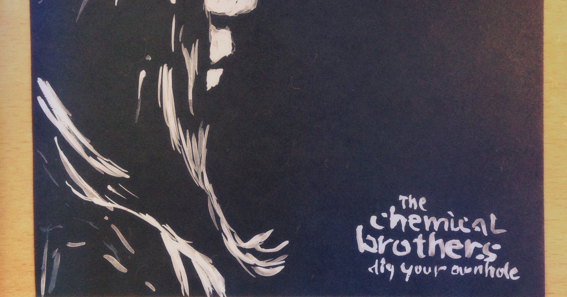 ジャケを絵の具で描いてみた】The Chemical Brothers - Dig Your Own