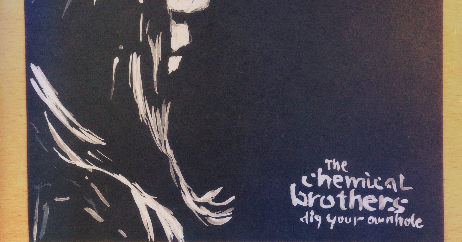 ジャケを絵の具で描いてみた】The Chemical Brothers - Dig Your Own