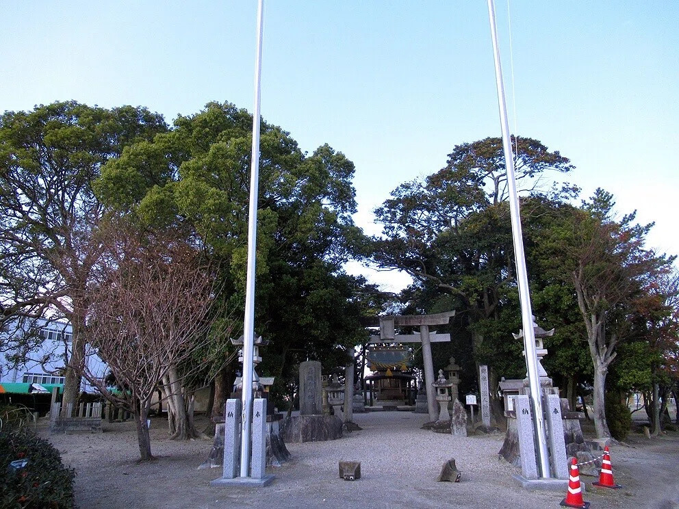 1酒人神社社頭