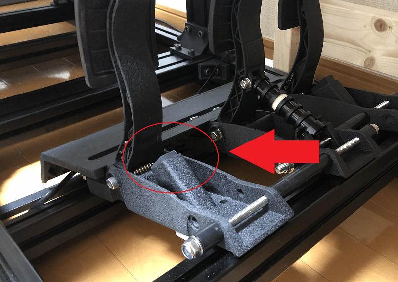 FANATECのCSL Elite PedalsやLoadcell Kitについているスポンジ