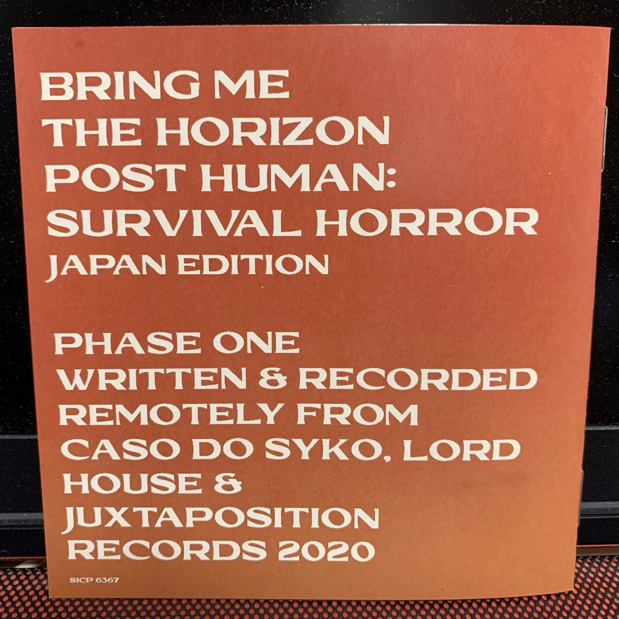 Post Human : Survival Horror - Bring Me The Horizon｜正露丸のせ