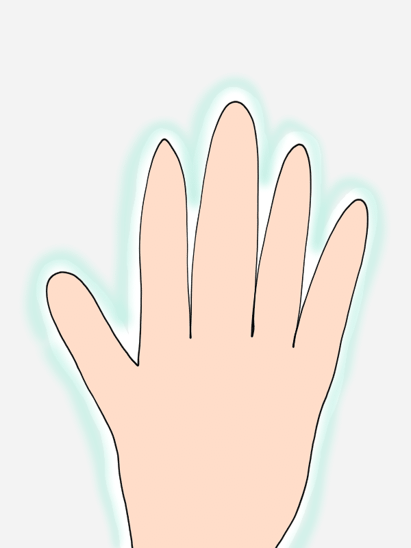 手のオーラを見る方法 敏感人の楽園 Note