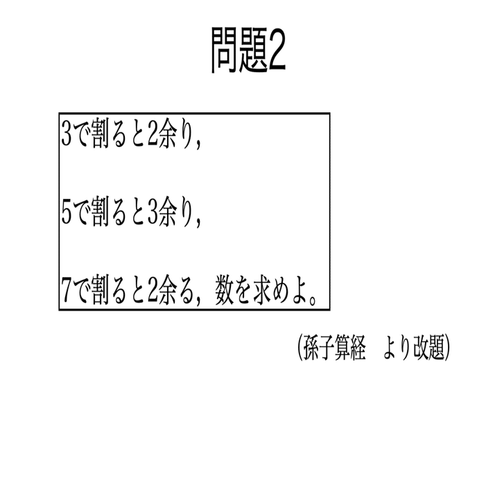 書記が数学やるだけ 73 合同式の基本操作 中国剰余定理 Writer Rinka Note