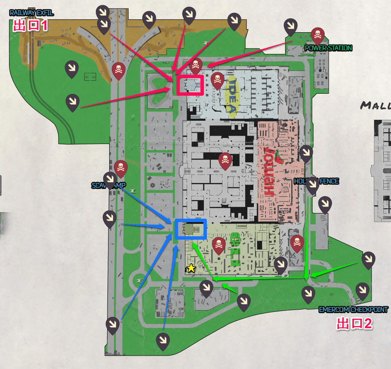 超簡単 10lv タルコフ 金策 Interchange Run 解説 オタク Note