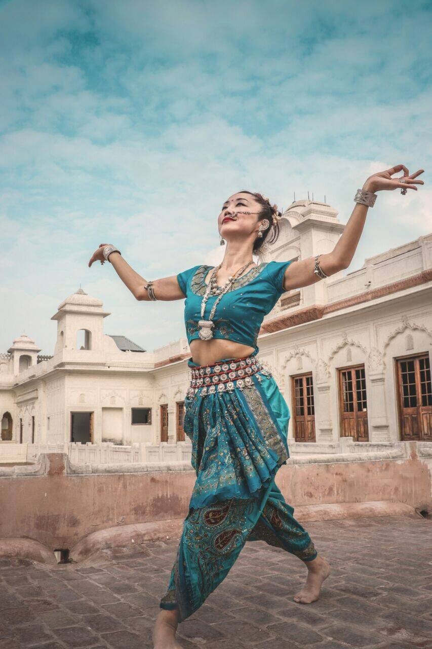 インド舞踊 オデッシ衣装