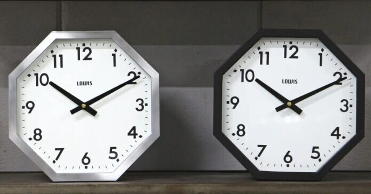 インテリア時計 Lowis Industry | Lowis Octagon Clock DETAIL(ディテール) Lowis Industry Octagon Clock ｜TRUSS(トラス
