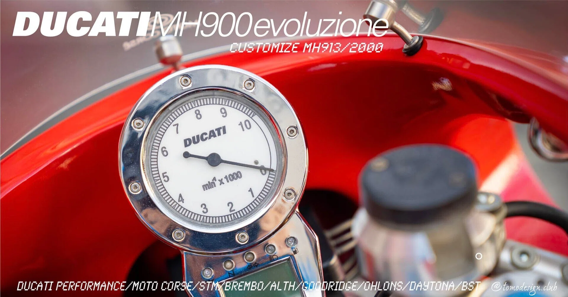 カスタム】DUCATI MH900evoluzione｜『空間の通訳者』たかはし@913