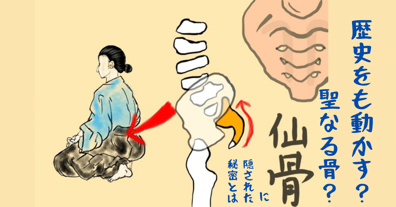 歴史をも動かす 聖なる骨 仙骨 に隠された秘密とは 39アナ民キャンパス 自分を守らなくていいくらい 人に惚れられる体になろう Note
