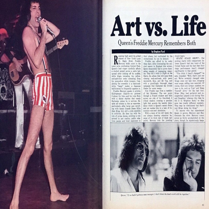 フレディヴィンテージインタビュー（Circus誌1976年5月13日号
