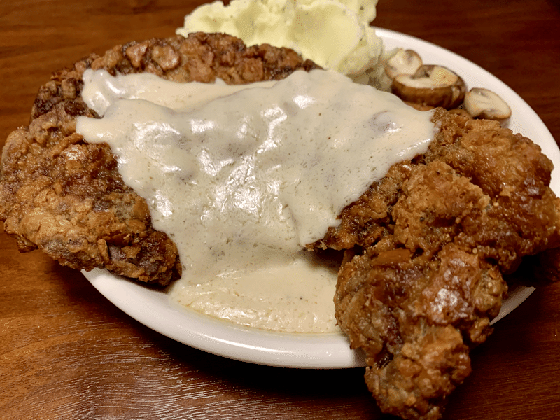 とにかくqolを向上したい人のチキンフライドステーキ とにかく食でqolを向上したい人のブログ Note