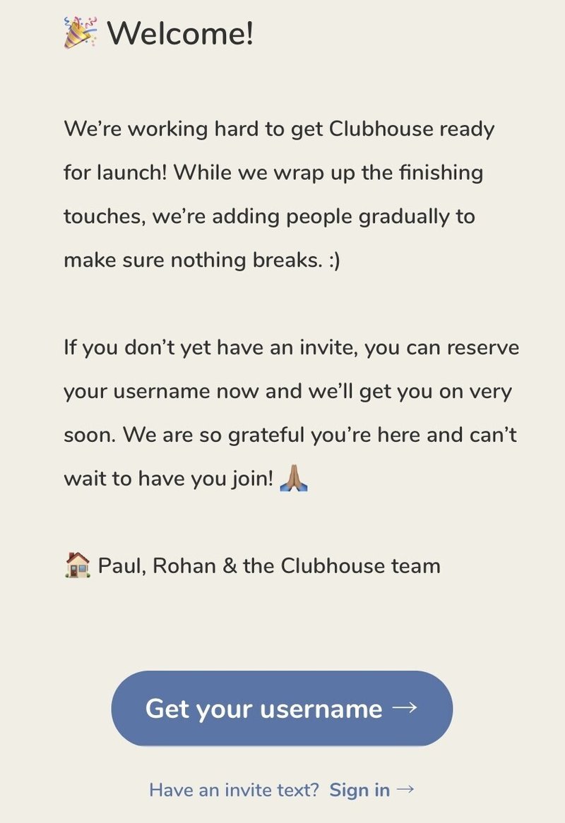 Clubhouse クラブハウス に招待なしでも登録して始める方法 Komugi Note