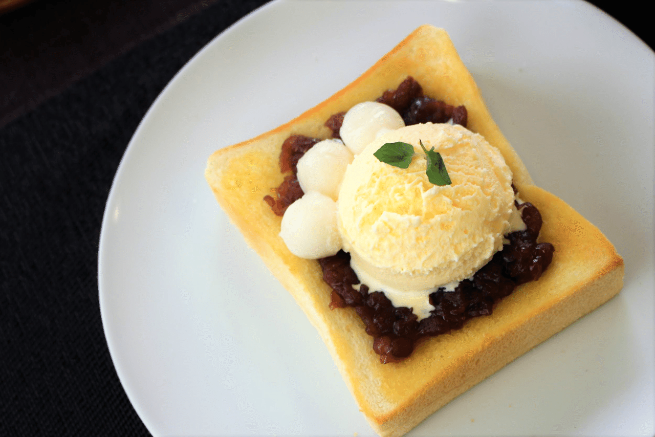 その40 白玉アイス小倉トースト 小倉トースト100変化で愛知の喫茶店を盛り上げたい Note その40 白玉アイス小倉トースト 小倉トースト100変化で愛知の喫茶店を盛り上げたい Note