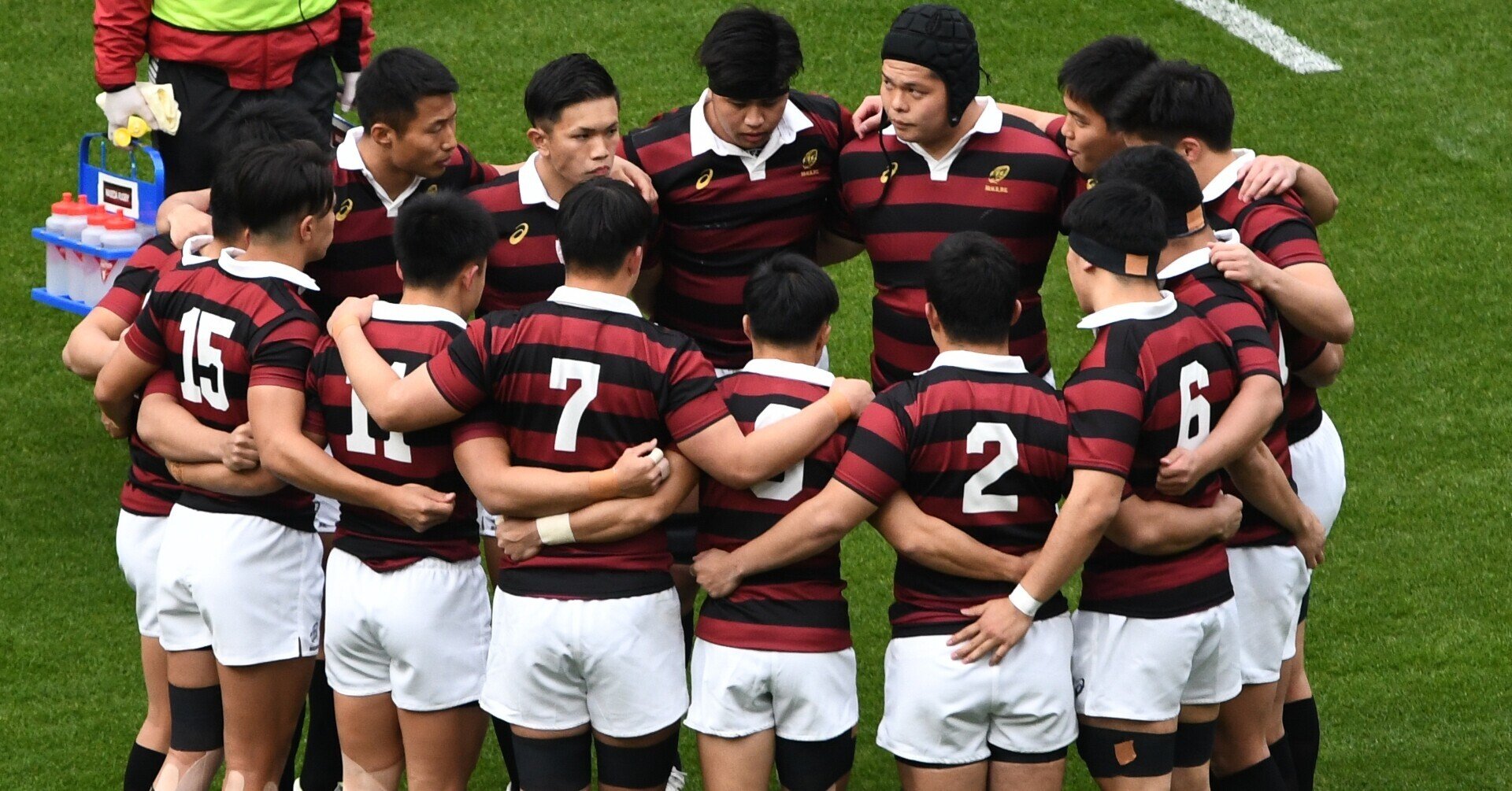 関東学院大学ラグビーウェア+パナソニック短パン だらし