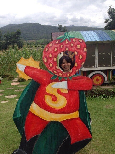 タイの山奥で見つけた 顔ハメ看板天国 タイ パーイ オウミ Note