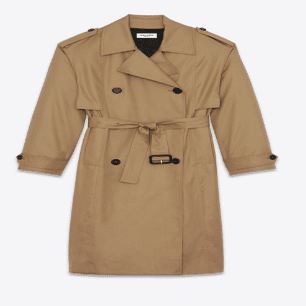 一生モノのトレンチコートを探しに。憧れブランド試着レポート Saint