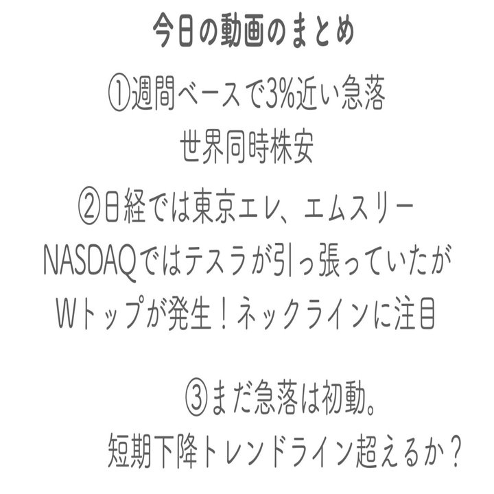 世界同時株安からの復活の鍵を握る3銘柄 1 31 日 もりぐち 1日5分の分析から月13万円を稼ぐexcel株投資 発売中 Note