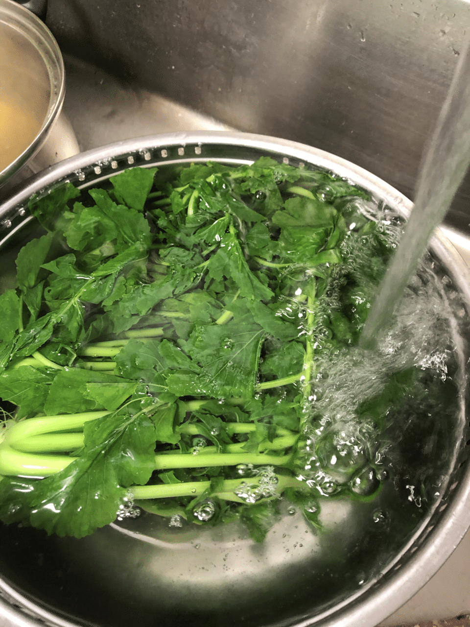 栄養満点 大根菜の冷凍保存 Namisato Note 栄養満点 大根菜の冷凍保存 Namisato Note