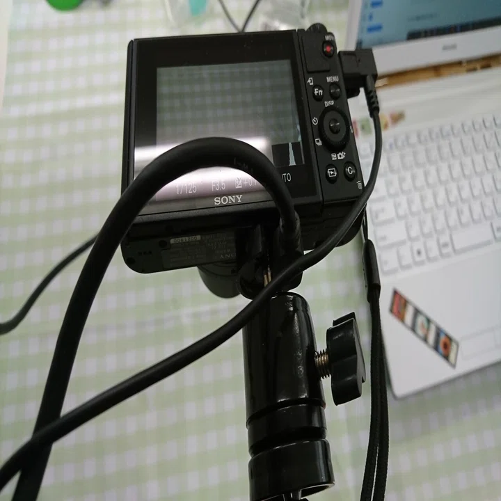 Sony DSC-WX800をHDMIスルー且つ三脚固定する｜川口秀樹