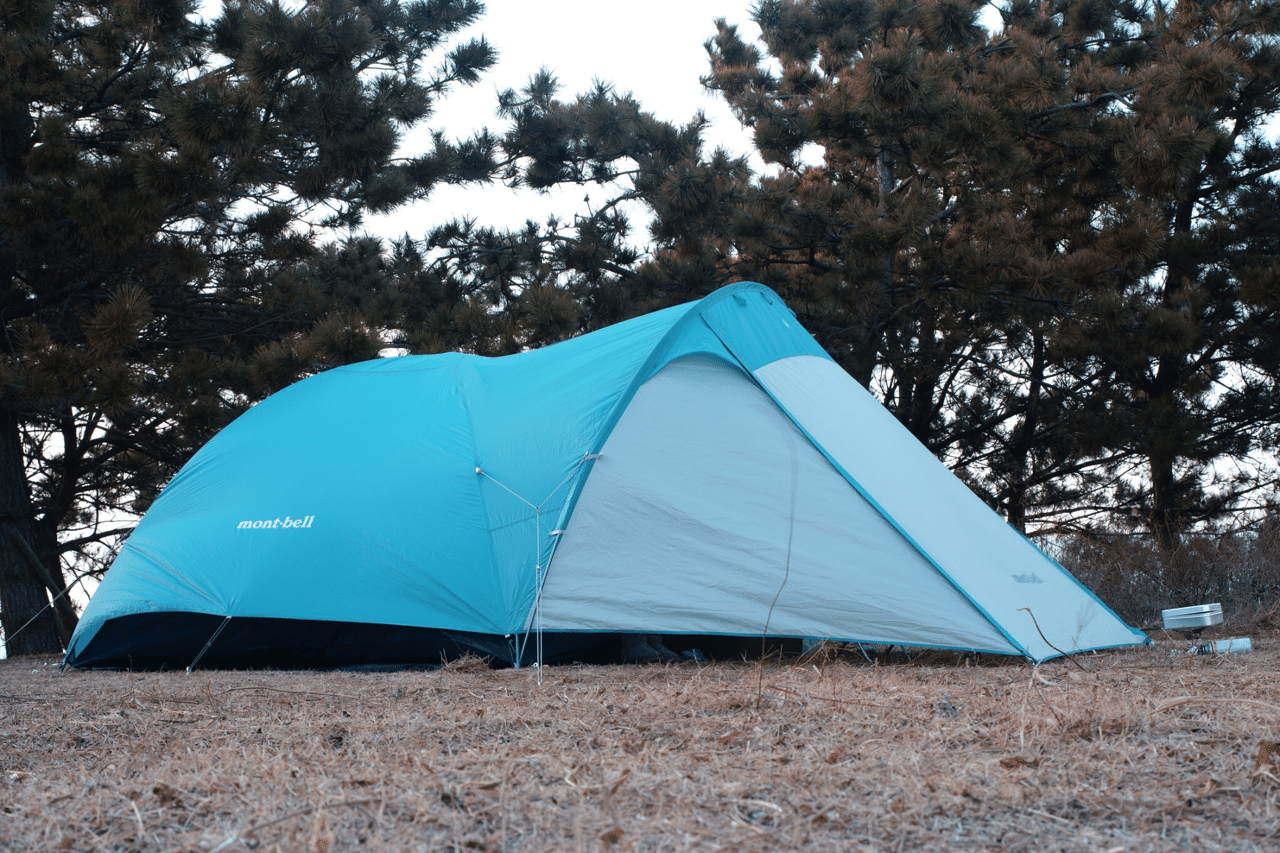 Newテント【モンベル クロノスキャビン3型】の試し張り|ざがね Newテント【モンベル クロノスキャビン3型】の試し張り|ざがね