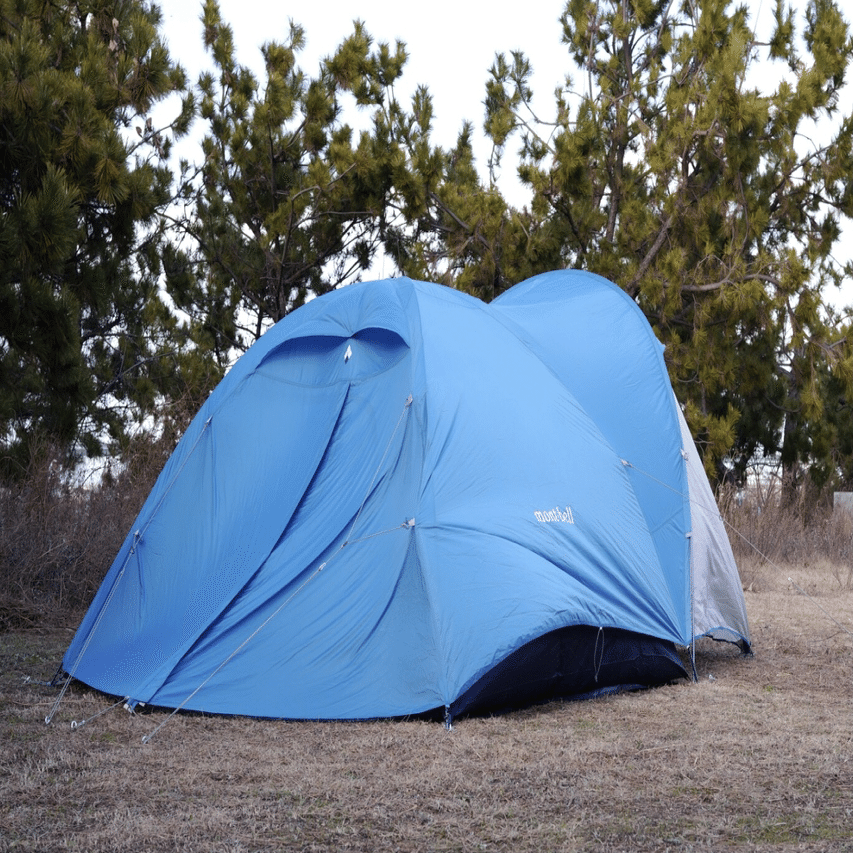 Newテント【モンベル クロノスキャビン3型】の試し張り｜ざがね